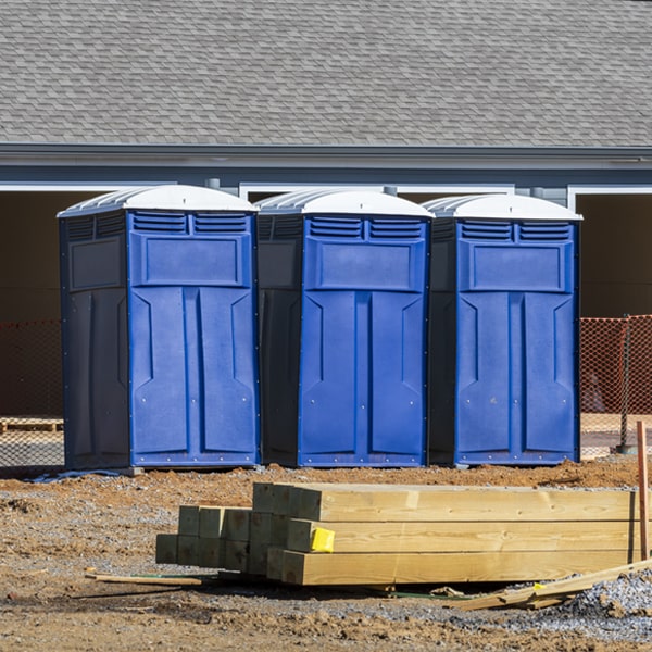 do you offer hand sanitizer dispensers inside the portable toilets in North Augusta SC